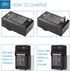 BM Premium NB-8L Battery & Charger Kit for Canon PowerShot A2200 IS, A3000 IS, A3100 IS, A3200 IS, A3300 IS Digital Camera...