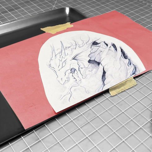 RED SARAL Wax-Free Transfer (Tracing) Paper for Precision Tracing on Any Surface-12 inches x 12 Foot roll...