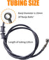 Motorcycle Hydraulic Brake or Clutch Line Hose and Motorcycle Hydraulic Brake Line Tee Hose Connector 3 Way Adapterffor Motorcycle Dirt Bike ATV M...