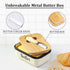 Butter Dish with Lid and Butter Curler Knife for Countertop - Unbreakable Metal Keeper Container with High-quality Double Silicone Sealing, for Ki...
