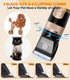 Dog Cat Clippers for Matted Hair - 4-Speed & LCD Dog Clippers for Grooming, Rechargeable for Large&Small Dogs and Cats with Thick Coats - Low Nois...