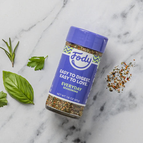 Fody Foods Everyday Seasoning, Flavorful Grilling Seasoning, Low Fodmap Certified, Sensitive Recipe, Gut & IBS Friendly, 1.6 Ounce...