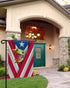 Garden Flags for Outside, Spring Summer Garden Flag for Garden & Porch Decor, Puerto Rico Flag and Frog Yard Flags for Outside 12x18 Inch Double S...