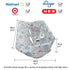 Pozico Shopping Cart Cover for Baby or High Chair Cover,Baby Shopping Cart Cover Machine Washable/Free Portable Cloth Bag-Owl...