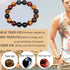 Tiger Eye Bracelet,10MM Relax Anxiety Triple Protection Bracelet Spiritual Crystal Gemstones Beaded Bracelets for women men Bring Luck And Prosper...