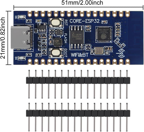 3 PCS ESP32-C3 ESP32 USB C Development Boards ESP32 C3 Microcontrollers with WiFi Bluetooth for Arduino Microprython...