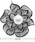 Sparkly Flower Brooch Pin for Women with Beautiful Created Crystal | Brooches and Pins for Women | Crystal Jewelry | Women's Brooches & Pins | Flo...