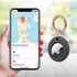 Airtag Holder, Airtag Case Waterproof with Keychain, Durable Scratch Resistant Case Airtag Holders, Protective AirTag Keychain Accessory for Keys,...