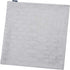 Silver Couch Throw Pillow Cover 1pc 20X20inch Ecru White Textural Linen Look Metallic Print Rhombus Wavy Geometric Decorative Pillowcase Christmas...