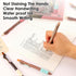 Gel Pens,8Pcs Black Ink Cute Pens 0.5mm,Retractable Aesthetic Ballpoint Fine Point Smooth Writing Pens for Bible Journaling Note Taking,Office Sch...