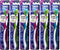 Oral-B Pro-Health Junior CrossAction Galaxy Toothbrush, Ages 6+, Soft - Pack of 6...