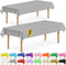 DecorRack 2 Rectangular Tablecloths BPA-Free Plastic, 54 x 108 inch, Dining Table Cloth, Rectangle Table Cover for Parties, Picnic, Camping and Ou...