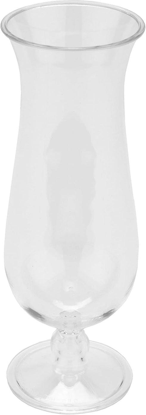 GET HUR-20-CL-EC Cheers - Break-Resistant Plastic Hurricane Glasses, 20 Ounce, 4 Pack, Clear...