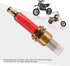 GOOFIT Motorcycle A7TC Spark Plug Red for 50cc 70cc 90cc 110cc 125cc 140cc 150cc QMI157 ATV Motor Scooter Go Kart Dirt Bike Moped Pack of 1...