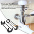 Basin Wrench, Sink Wrench Set 7 Sizes Universal Under Sink Plumbers Wrench Multifunctional Carbon Steel Faucet Wrench, Four-claw Hexagon Wrench fo...