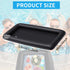 Ice Buffet Serving Tray Drink Cooler with Drain Plug,Inflatable Ice Serving Buffet Bar Inflatable Cooler for Parties Food 52 x 24 x 5'' (Black)...