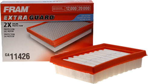 FRAM Extra Guard CA11426 Replacement Engine Air Filter for Select Toyota Models, Provides Up to 12 Months or 12,000 Miles Filter Protection...