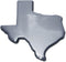 Elektroplate State of Texas Chrome All Metal Emblem for Cars, Trucks, and All Auto | Universal Fit at 3.1" x 3.25" | Weatherproof...