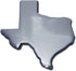 Elektroplate State of Texas Chrome All Metal Emblem for Cars, Trucks, and All Auto | Universal Fit at 3.1" x 3.25" | Weatherproof...