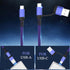 USB C Cable 6FT, 2Pack 60W 2in1 Charging Cable Type C Charger Fast Charging Cable Nylon Braided USB A/C to USB-C Cable for iPhone 15 Pro Max iPad ...