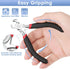 Jewelry Pliers, End Cutting Pliers End Nippers for Zipper Install Stops Repair...