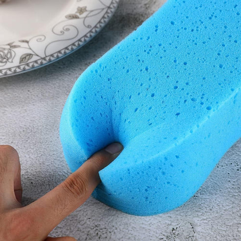 Car Wash Sponge, 3 Pack Extra Thick Large Colorful Cleaning Sponge Multi-Purpose for Bathroom Kitchen Bike Boat (Random 3-Color Mix)...