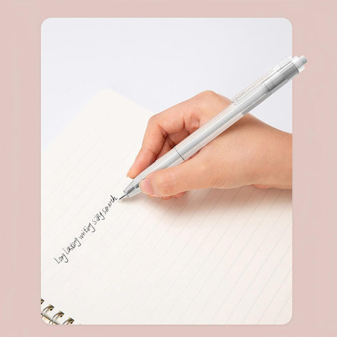 M&G Black ink Gel Pens 0.5mm, Retractable Pens, Fine Point Pens, Japanese-Style Gel Pen, Retractable Gel Pens Ideal for Office and School Supplies...