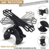 Universal Cell Phone Holder Mount - Compatible with All Smartphones, Fits iPhone, Samsung Galaxy, Pixel, and More - Black......