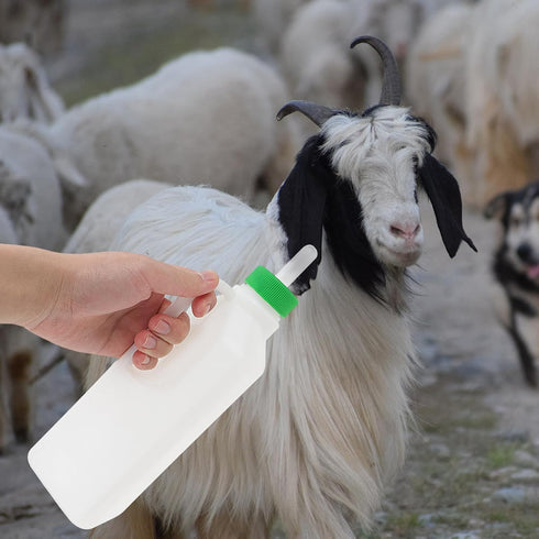 1 Set Lamb Feeding Bottle Lamb Feeding Tools Goat Feeding Bottle Pig Feeding Bottle Calves Bottle Sheep Milk Feeder Lamb Kids Bottle Goat Milk Bot...