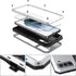 Marrkey Metal Case for Galaxy S21 Case,Full Body Protective Cover Heavy Duty Shockproof Tough Armour Aluminum Alloy Case with Silicone Built-in Sc...