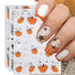 JMEOWIO 3D Embossed Halloween Nail Art Stickers Decals Self-Adhesive Pegatinas Uñas 5D Cute Pumpkin Ghost Flower Spook Nail Supplies Nail Art Desi...