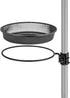 iBorn Bird Feeders Station Mesh Tray and Ring for 1” Pole Stand Station Outdoor Accessory for Humming Bird Feeders for Outside,5SECOND to Install,...