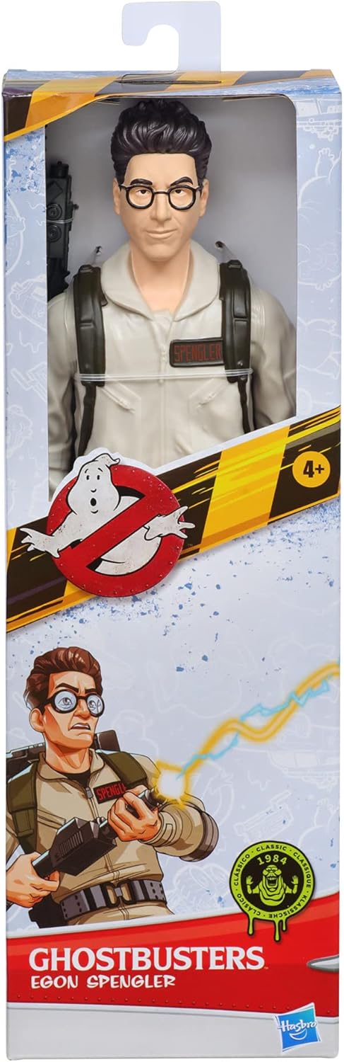 Ghostbusters Egon Spengler Toy 12-Inch-Scale Classic 1984 Action Figure with Proton Blaster Accessory, for Kids Ages 4 and Up (E9786)...