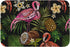 Embroidered Flamingo Tropical Palm Leaves Bath Rugs Mats Door Mat Outdoor Doormat Non Slip Absorbent Bathroom Floor Mat Carpet for Home Kitchen En...