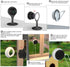 Window Mount for Google Nest Camera Indoor, Through Window Use Nest Cam, No Indoor Reflections (Black/Pack of 2)...