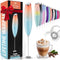 Zulay Powerful Milk Frother for Coffee with Powerful Motor - Handheld Frother Electric Whisk, Milk Foamer, Mini Mixer & Coffee Blender Frother for...