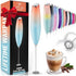 Zulay Powerful Milk Frother for Coffee with Powerful Motor - Handheld Frother Electric Whisk, Milk Foamer, Mini Mixer & Coffee Blender Frother for...
