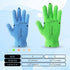 Evridwear Microfiber Dusting Gloves, Dusting Cleaning Glove for Plants, Blinds, Lamps and Small Hard to Reach Corners, 2 Pairs (Grey S/M & Blue S/...