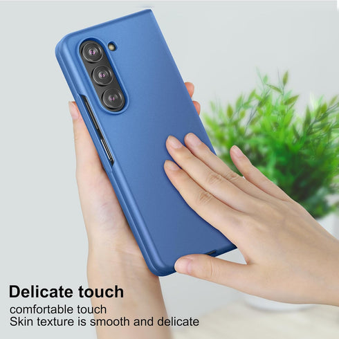 Foluu Slim Fit Case for Samsung Galaxy Z Fold 5 Case, with Front Built-in Screen Protector, Ultra Thin Matte PC Protective Cover for Samsung Galax...