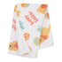 Disney Winnie The Pooh Aqua, Tan, Red, and White Hoppy Easter Super Soft Sherpa Baby Blanket...