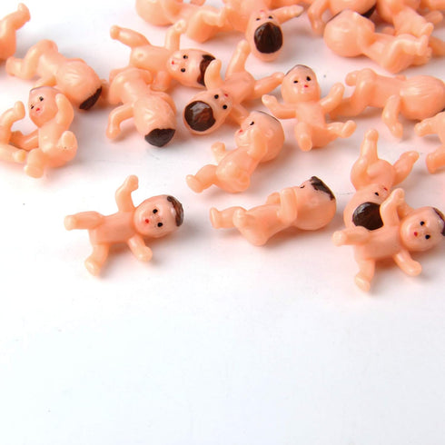 36pcs Mini Plastic Babies for Baby Shower, ice Cube Game, Party Decorations, Baby Toys...