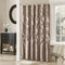 Madison Park Laurel Taupe Shower Curtain, Pieced Transitional Shower Curtains for Bathroom, 72 X 72, Beige...