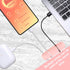 3PCS Cable Clips Cord Wire Organizer Electrical Cable Management Holders 4 Hole Silicone Cable Harness USB Charging Accessory Cute Cable Holder fo...