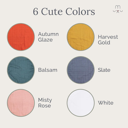 Natemia Muslin Burp Cloths for Baby Boys and Girls - Super Absorbent Baby Burp Cloths, Viscose Derived from Bamboo Cotton Baby Washcloths, 3-Pack ...