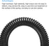 PATIKIL 17.1mm OD C Type Spring Tube Bender 520mm Long for 18-20mm ID PVC Pipe in Home Renovations and Electrician Wiring...