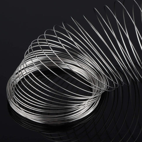 800 Loops Silver Memory Wire 22 Gauge Jewelry Wire Beading Wire for Jewelry Making, Rings, Necklace, Bracelet, DIY Crafting Wires...