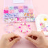 900pcs Mermaid Bracelet Making Kit for Girls with Pearl Beads Starfish Shell Girls Pink& Purple Mermaid Butterfly Beads for Jewelry Making Assorte...