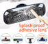 Pack-1 Car Panoramic Rearview Mirror, 8.7" x 2.6" with Adjustable Suction Cup Rearview Mirror, HD Anti-glare Car Interior Mirror, Universal for Ca...