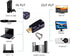 HDMI to VGA Adapter Converter with 3.5mm Audio Jack Cable 50cm VGA Female to HDMI Male Gold Plated Connector for HDTV PC Desktop Monitor Laptop Pr...