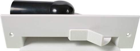 Cen-Tec Systems Central Vacuum Automatic Dustpan Sweep Inlet, White...